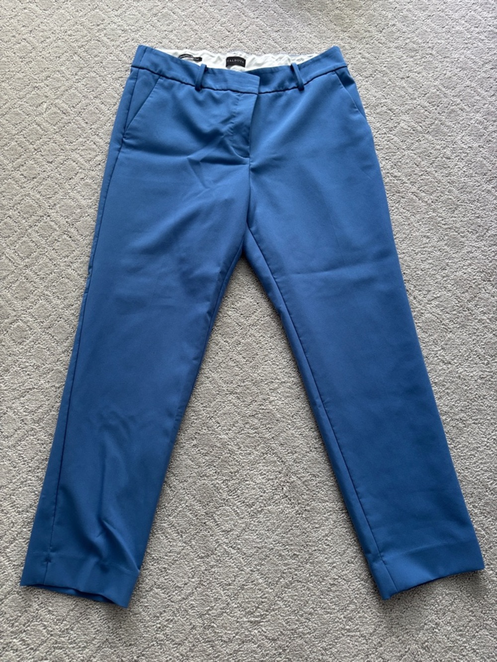Talbots Hampshire Ankle Pants in Cornflower
